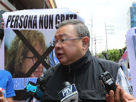 COURTESY OF BOY SAYCON: Aguirre says DOJ has .